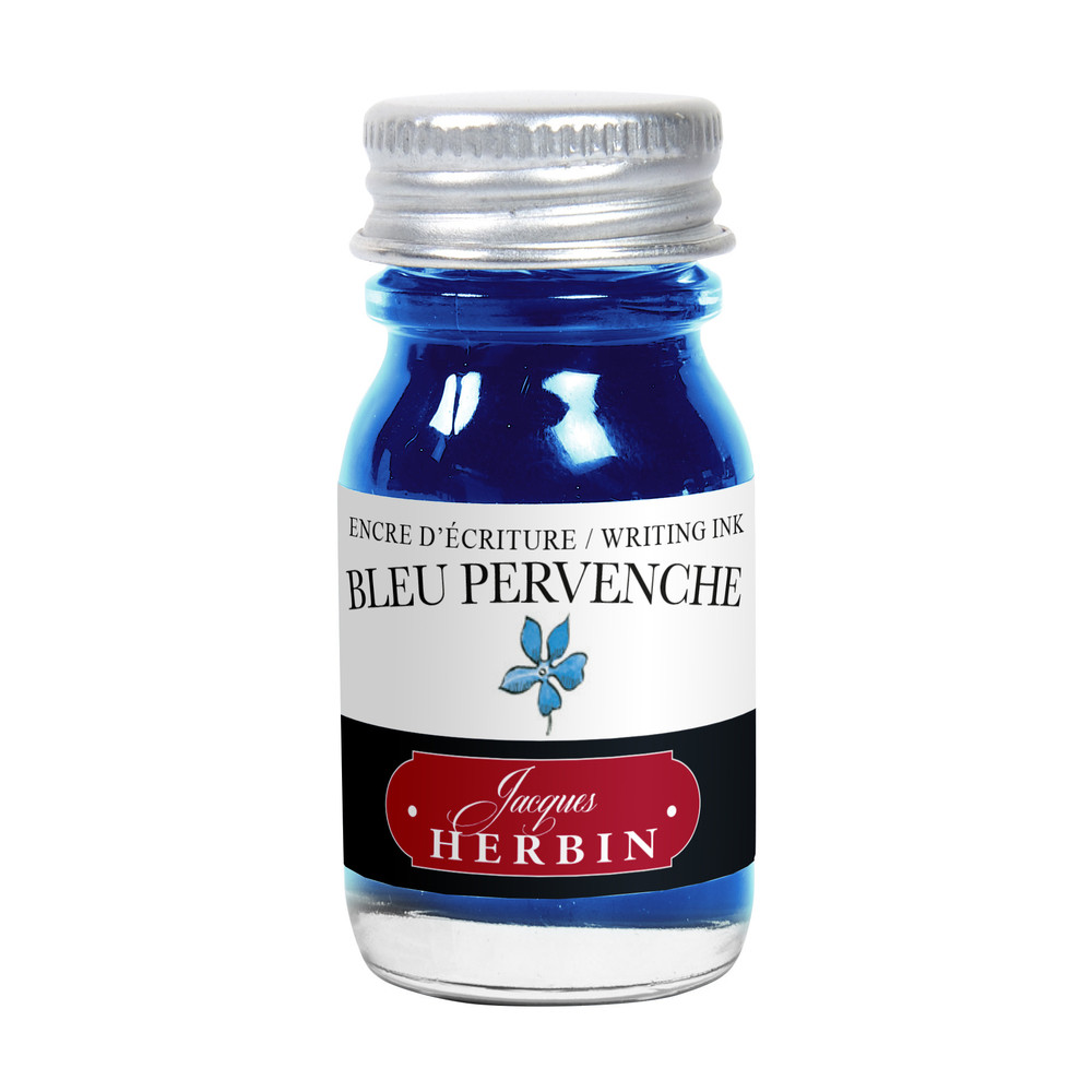 Флакон с чернилами Herbin Bleu pervenche (голубой) 10 мл, артикул 11513T. Фото 1