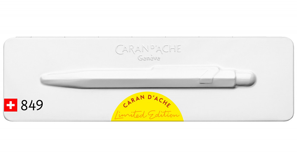 Шариковая ручка Caran d'Ache Office 849 Claim Your Style 2 Canary Yellow, артикул 849.537. Фото 3