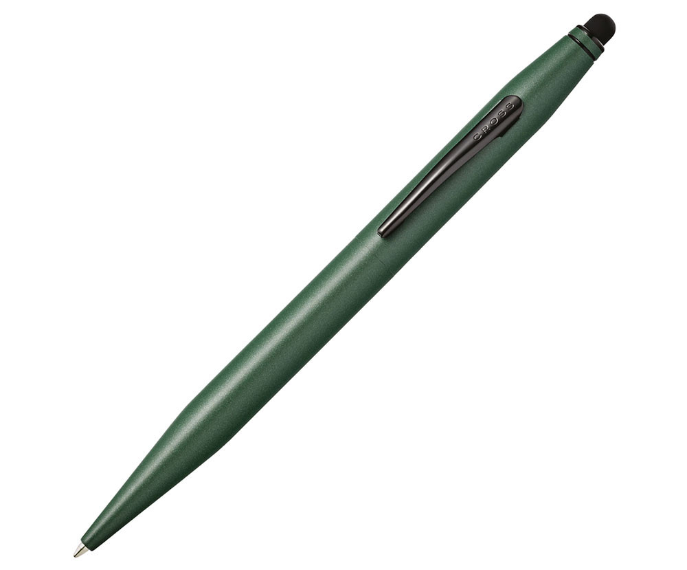 Шариковая ручка Cross Tech2 со стилусом Matte Green, артикул AT0652-13. Фото 2