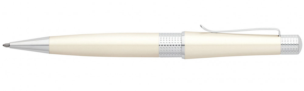 Шариковая ручка Cross Beverly White Lacquer, артикул AT0492-2. Фото 2