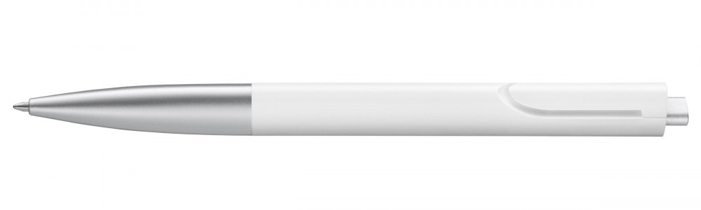 Шариковая ручка Lamy Noto White Silver, артикул 4001008. Фото 1