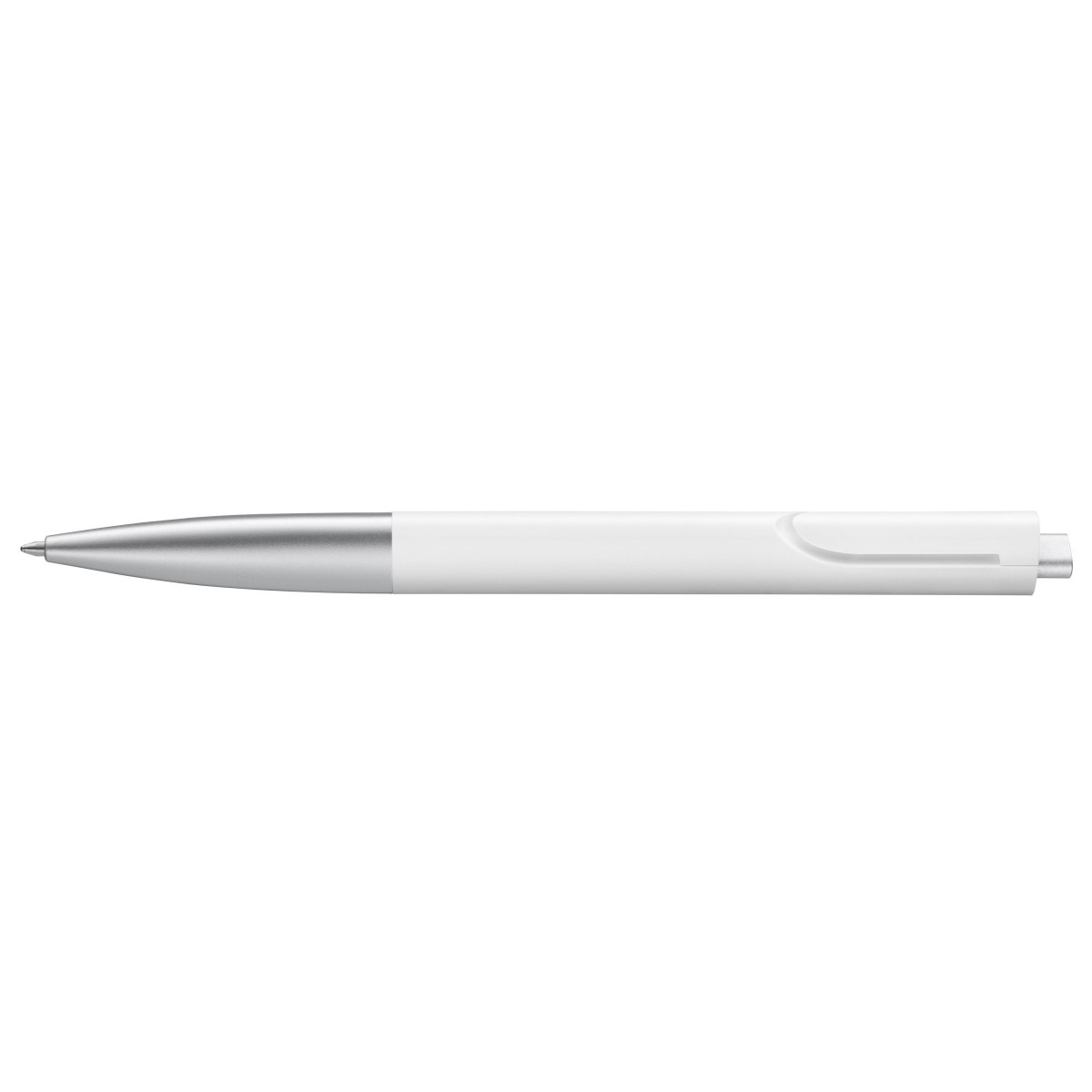 Шариковая ручка Lamy Noto White Silver, артикул 4001008. Фото 1
