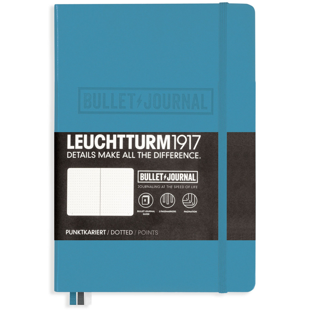 Блокнот Leuchtturm Bullet Journal Edition 1 Nordic Blue, артикул 357675. Фото 1