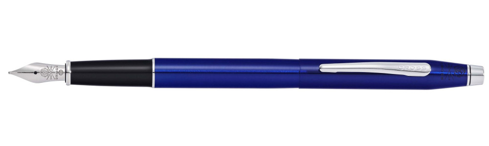 Перьевая ручка Cross Century Classic Translucent Blue Lacquer, артикул AT0086-112FS. Фото 1