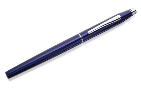 Перьевая ручка Cross Century Classic Translucent Blue Lacquer, артикул AT0086-112FS. Фото 3