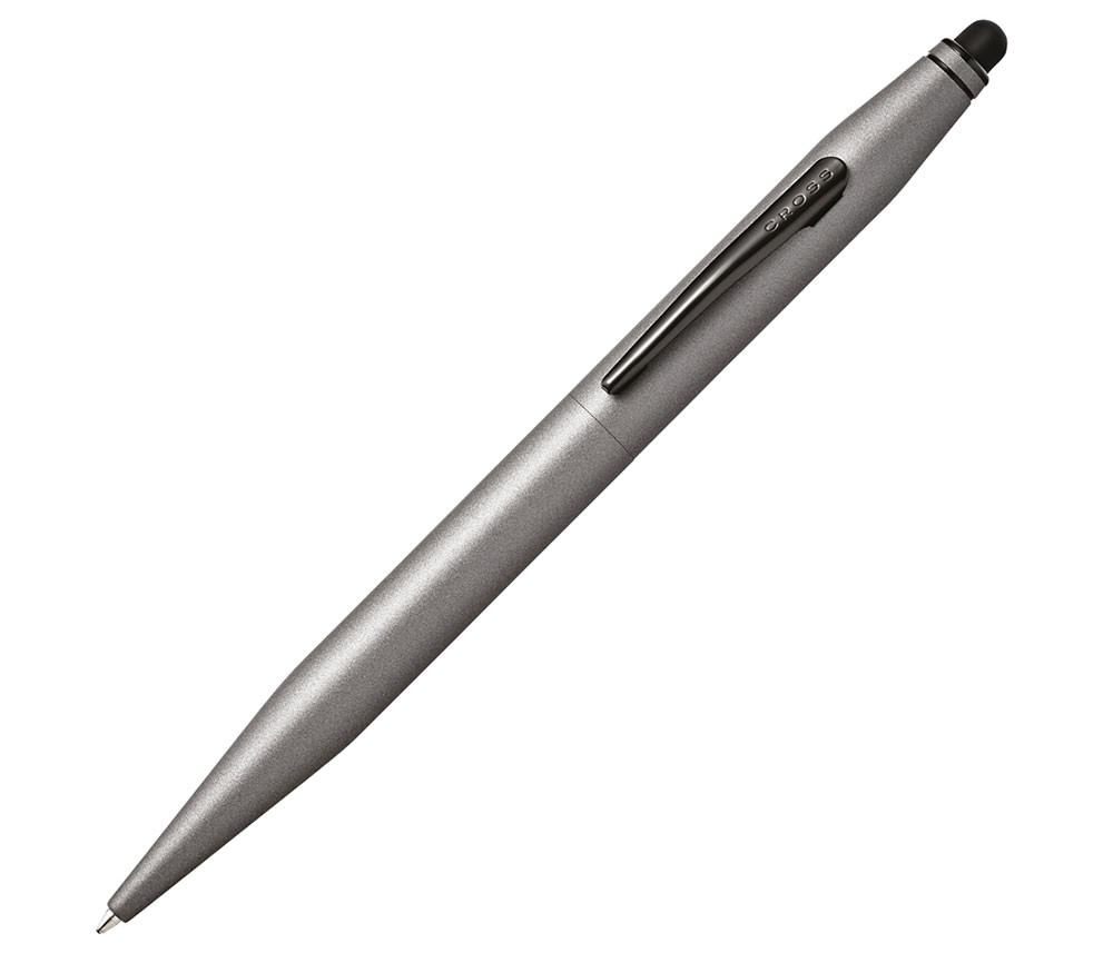 Шариковая ручка Cross Tech2 со стилусом Titanium Grey, артикул AT0652-14. Фото 2