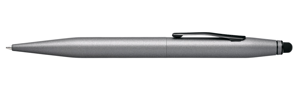 Шариковая ручка Cross Tech2 со стилусом Titanium Grey, артикул AT0652-14. Фото 3