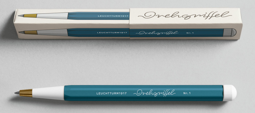 Шариковая ручка Leuchtturm Drehgriffel Nr.1 Stone Blue, артикул 364159. Фото 5