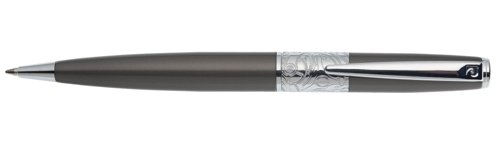 Шариковая ручка Pierre Cardin Baron оливковый лак хром, артикул PC2201BP. Фото 1