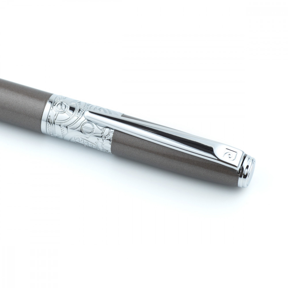 Шариковая ручка Pierre Cardin Baron оливковый лак хром, артикул PC2201BP. Фото 3