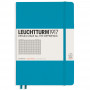 Записная книжка Leuchtturm Medium A5 Nordic Blue твердая обложка 251 стр