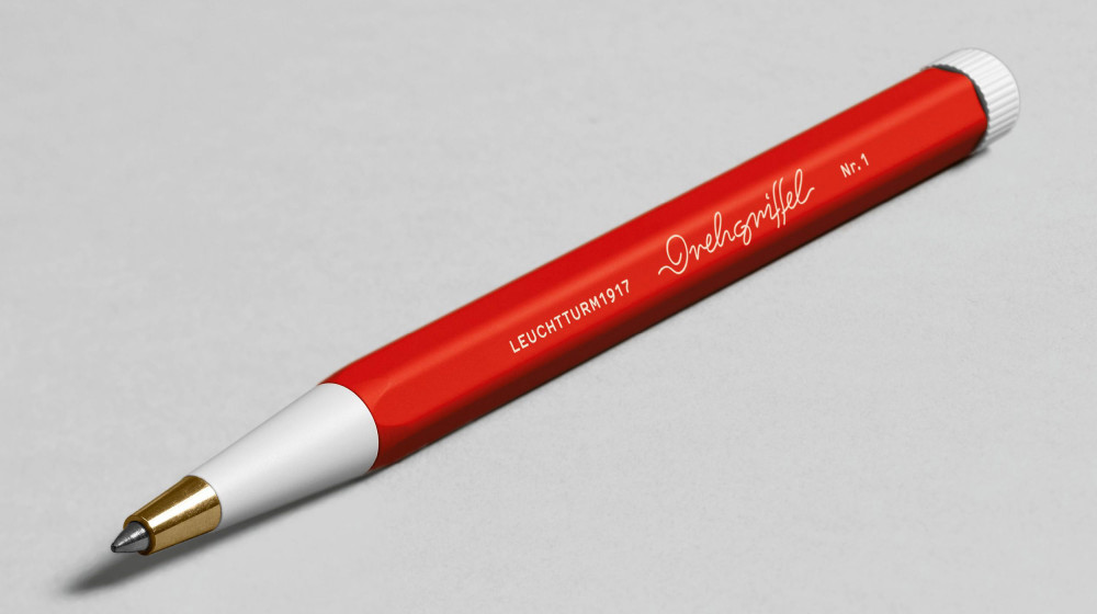 Шариковая ручка Leuchtturm Drehgriffel Nr.1 Red, артикул 362455. Фото 3