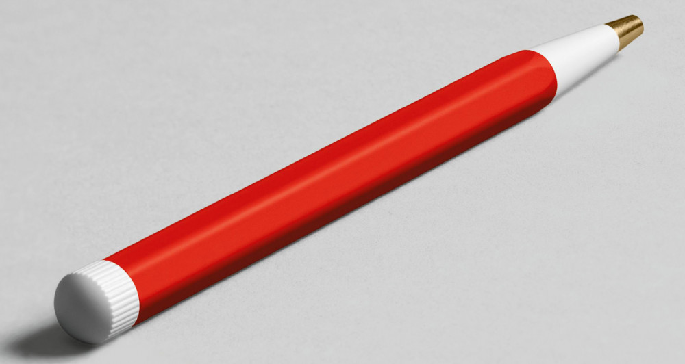 Шариковая ручка Leuchtturm Drehgriffel Nr.1 Red, артикул 362455. Фото 4