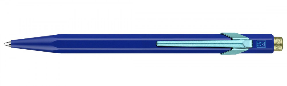 Шариковая ручка Caran d'Ache Office 849 Claim Your Style Blue, артикул 849.545. Фото 1