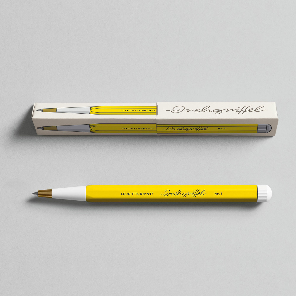 Шариковая ручка Leuchtturm Drehgriffel Nr.1 Lemon, артикул 362452. Фото 6