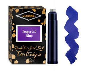 Картриджи Diamine International для перьевых ручек Imperial Blue 18 шт