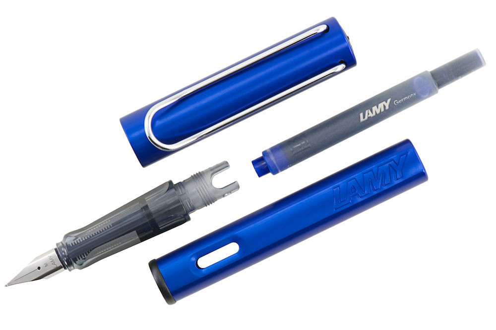 Перьевая ручка Lamy Al-star Ocean Blue, артикул 4000318. Фото 4