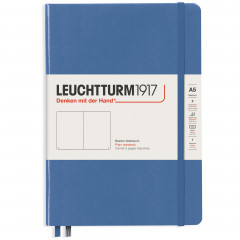 Записная книжка Leuchtturm Medium A5 Denim твердая обложка 251 стр