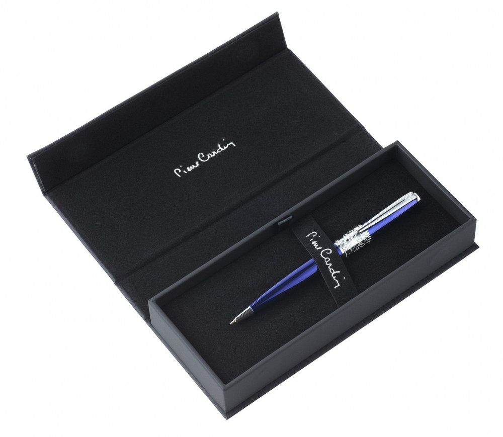 Шариковая ручка Pierre Cardin Baron синий металлик, артикул PC2206BP. Фото 2