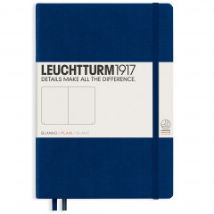 Записная книжка Leuchtturm Medium A5 Navy твердая обложка 251 стр