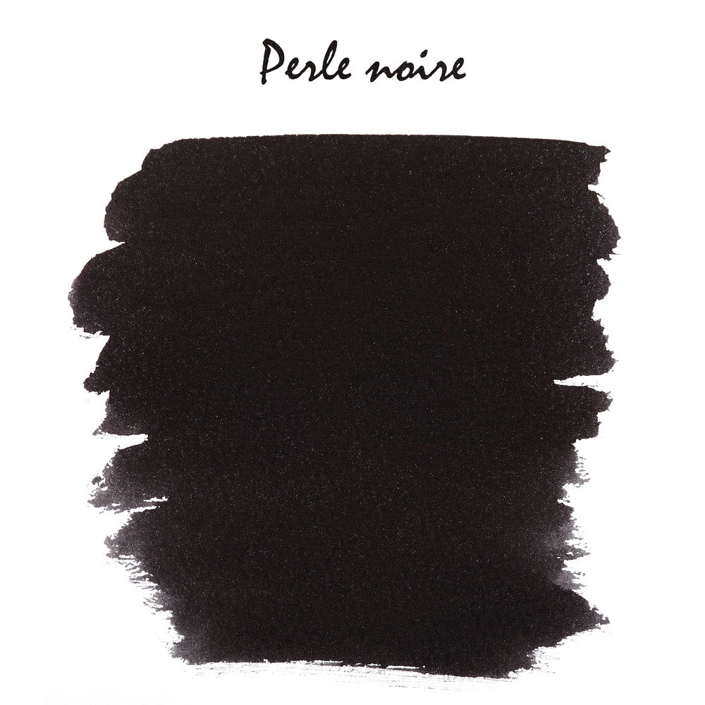 Картриджи с чернилами (6 шт) для перьевой ручки Herbin Perle noire (черный), артикул 20109T. Фото 2