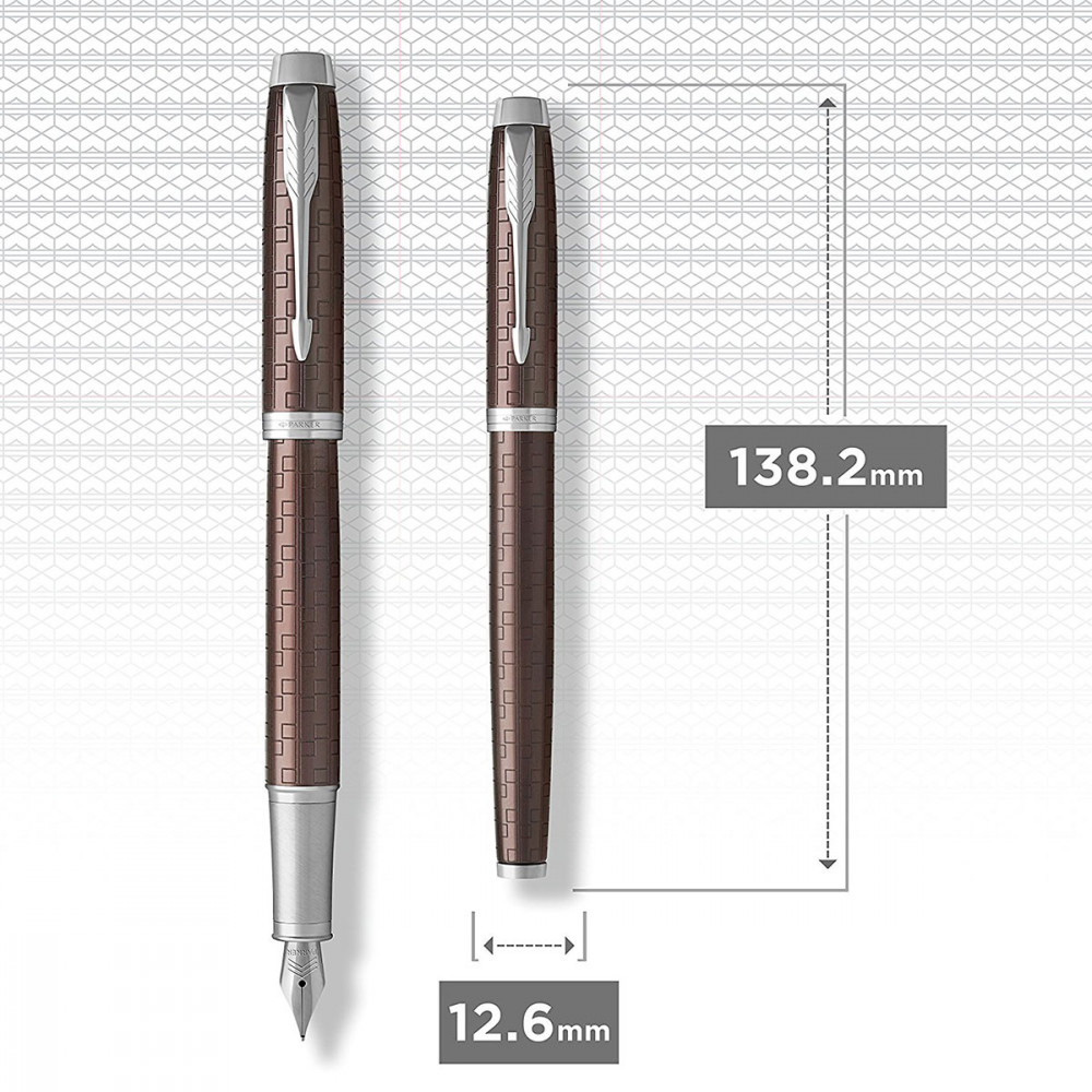 Перьевая ручка Parker IM Premium Brown CT, артикул 1931676. Фото 4