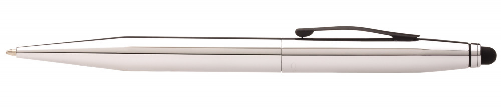Шариковая ручка Cross Tech2 со стилусом Pure Chrome, артикул AT0652-2. Фото 2