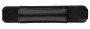 Кожаный чехол для ручки Visconti VSCT с резинкой на блокнот черный