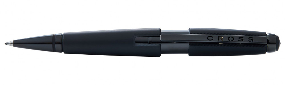 Ручка-роллер без колпачка Cross Edge Matte Black Lacquer, артикул AT0555-11. Фото 1