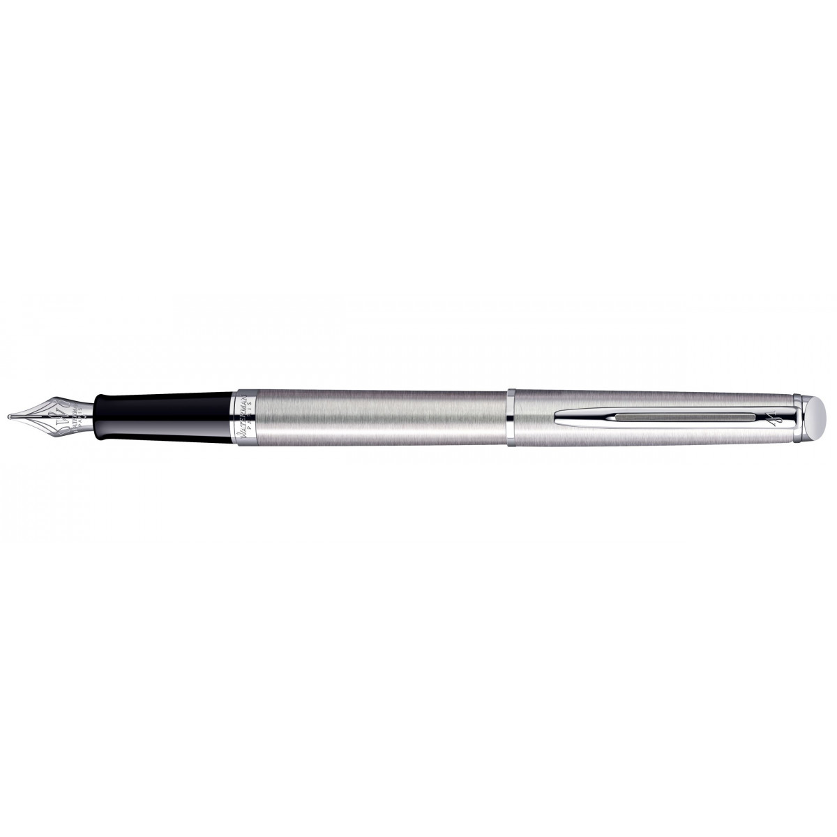 Перьевая ручка Waterman Hemisphere Stainless Steel CT, S0920410 Перьевая ручка Waterman Hemisphere Stainless Steel CT, артикул S0920410. Фото 1