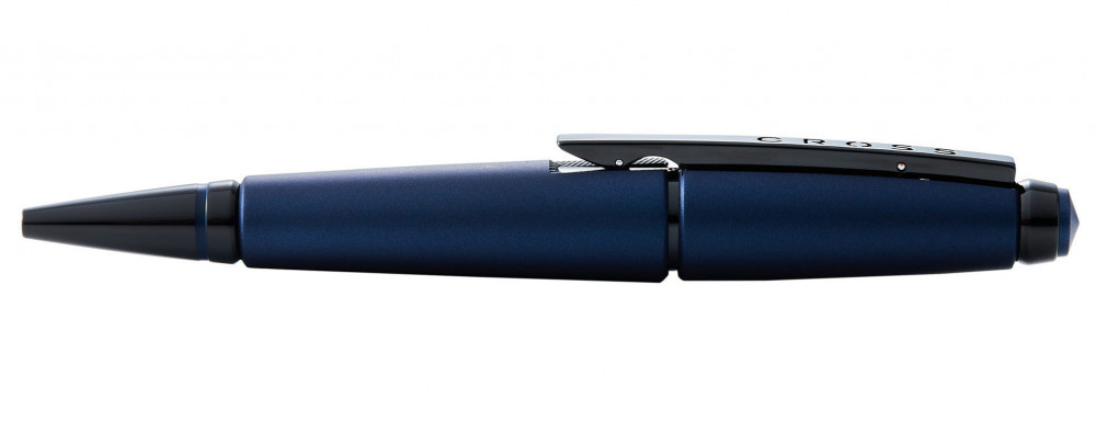 Ручка-роллер без колпачка Cross Edge Matte Blue Lacquer, артикул AT0555-12. Фото 4