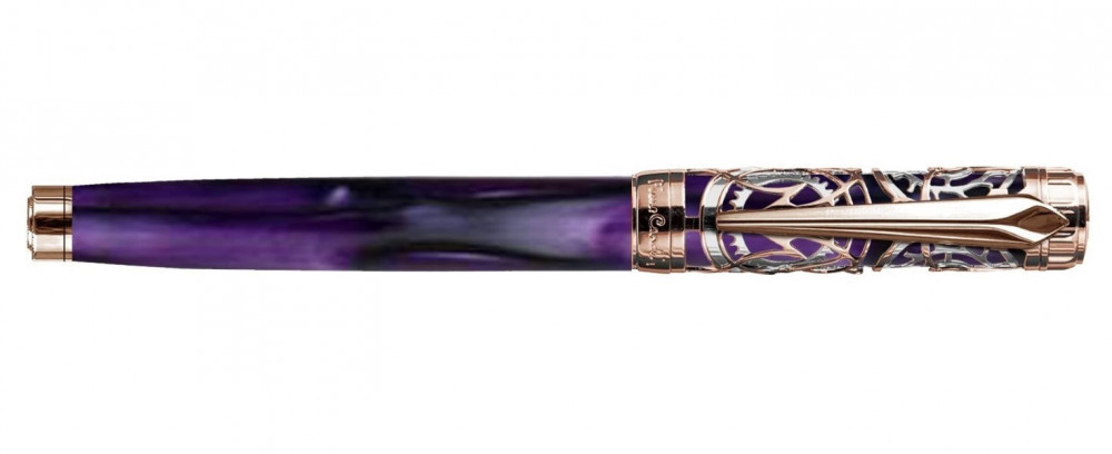 Перьевая ручка Pierre Cardin L'Esprit фиолетовый акрил позолота хром, артикул PC6613FP-A2. Фото 2