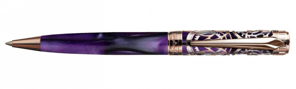 Шариковая ручка Pierre Cardin L'Esprit фиолетовый акрил позолота хром, артикул PC6613BP-A2. Фото 1