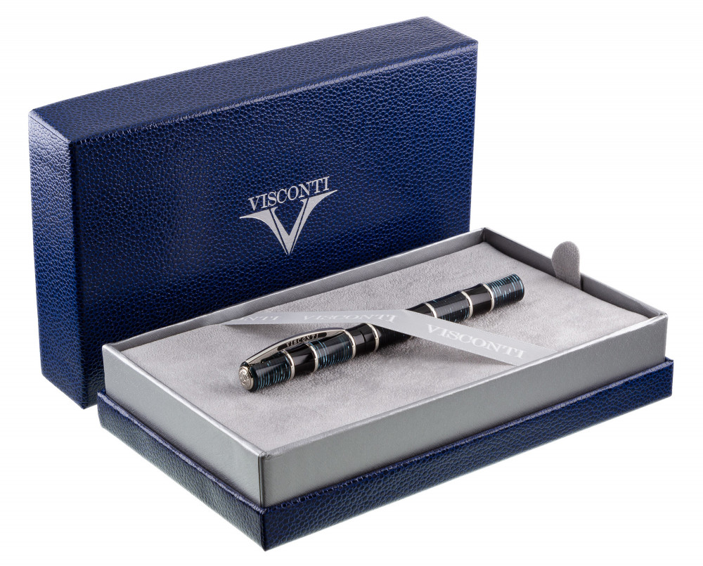 Перьевая ручка Visconti Asia Blue Limited Edition, артикул KP99-05-01-FPF. Фото 8