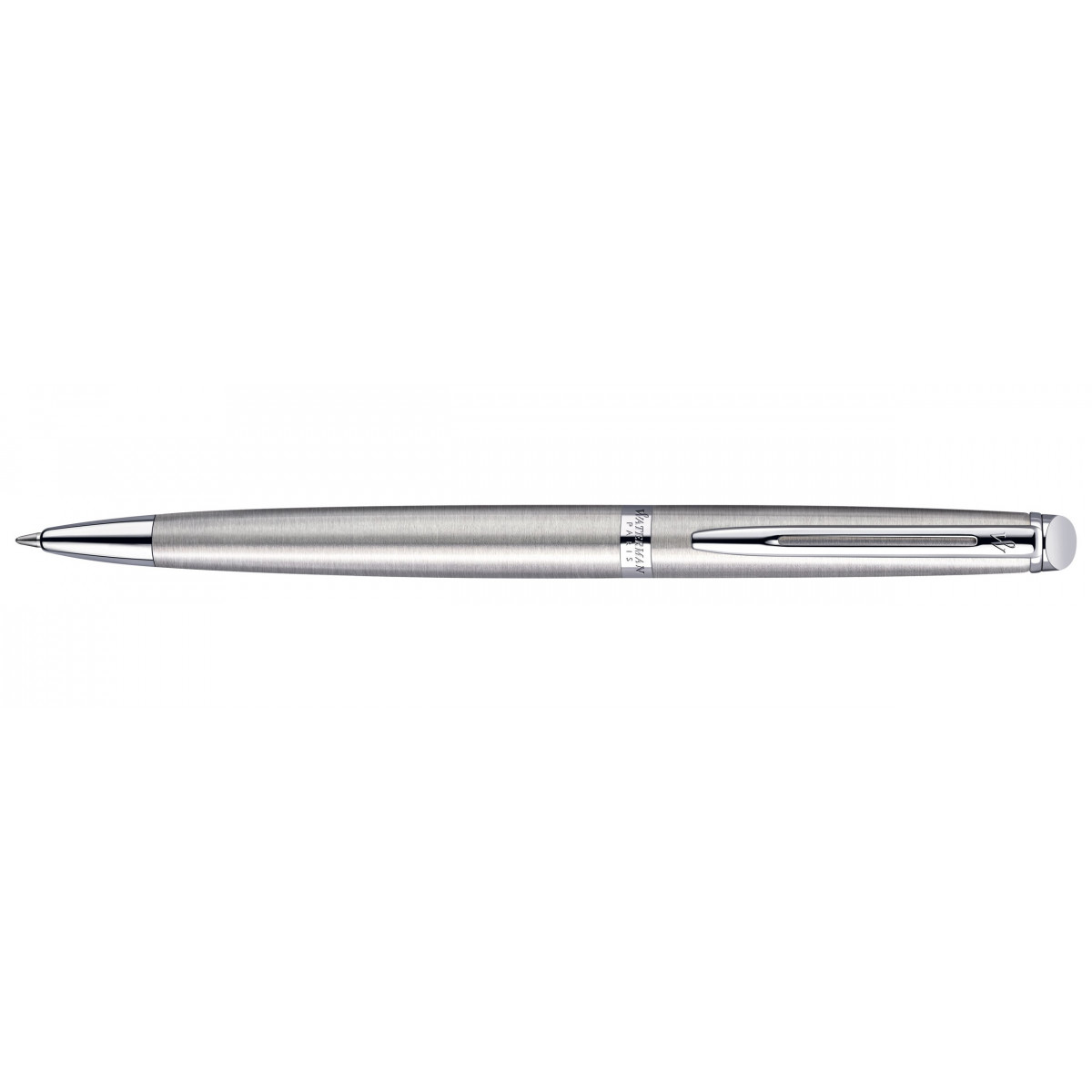 Шариковая ручка Waterman Hemisphere Stainless Steel CT, S0920470 Шариковая ручка Waterman Hemisphere Stainless Steel CT, артикул S0920470. Фото 1