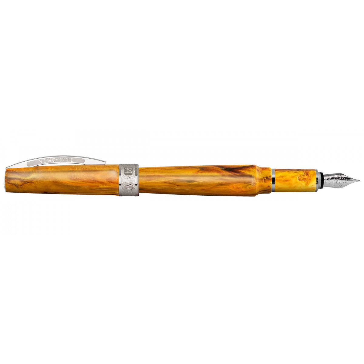 Перьевая ручка Visconti Mirage Amber, KP09-02-FPEF Перьевая ручка Visconti Mirage Amber, артикул KP09-02-FPEF. Фото 1