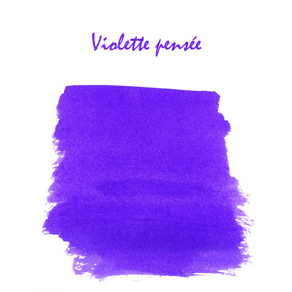 Флакон с чернилами Herbin Violette pensee (сине-лиловый) 10 мл, артикул 11577T. Фото 2