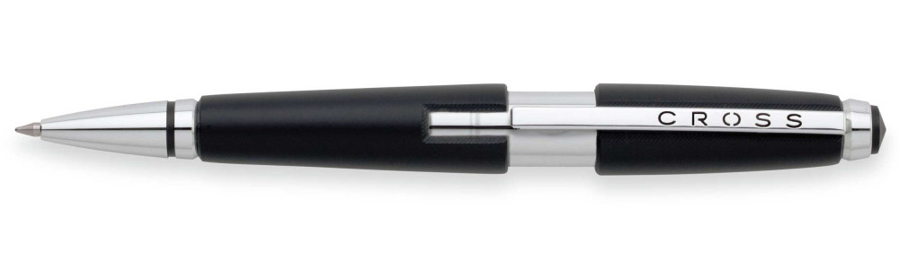 Ручка-роллер без колпачка Cross Edge Jet Black, артикул AT0555-2. Фото 1