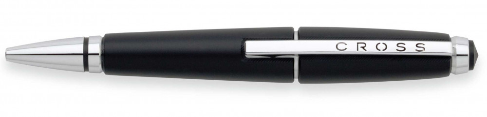 Ручка-роллер без колпачка Cross Edge Jet Black, артикул AT0555-2. Фото 2