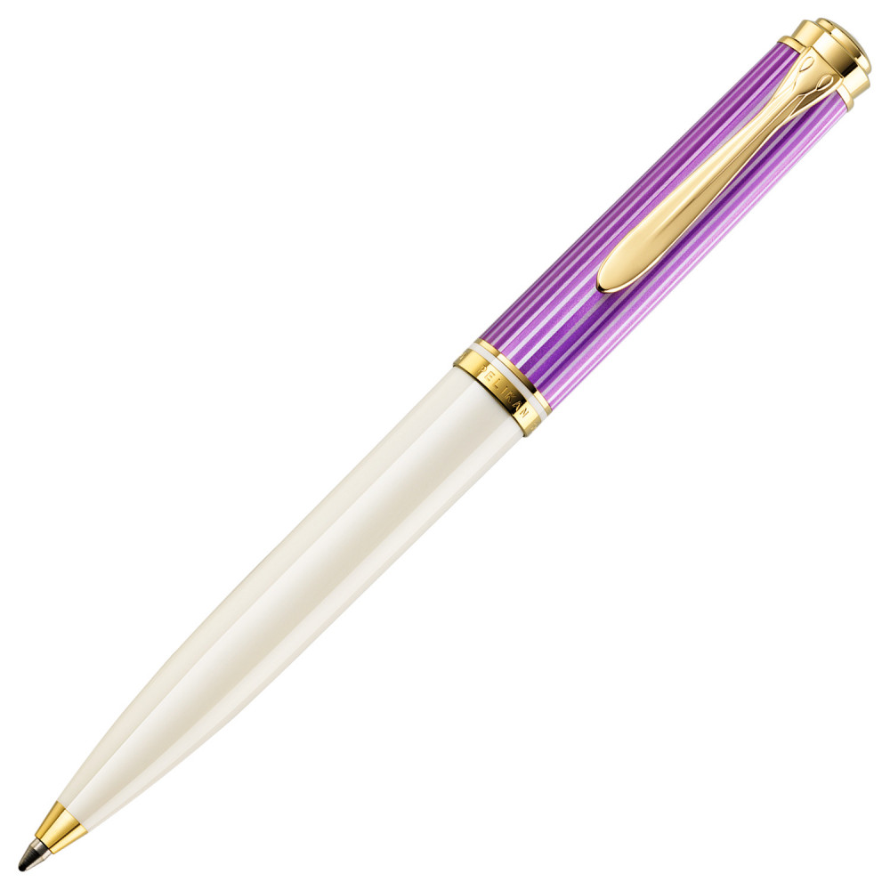 Шариковая ручка Pelikan Souveran K600 Violet-White Special Edition 2019, артикул PL811910. Фото 2