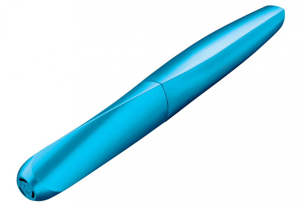 Перьевая ручка Pelikan Twist Frosted Blue, артикул PL811255. Фото 2
