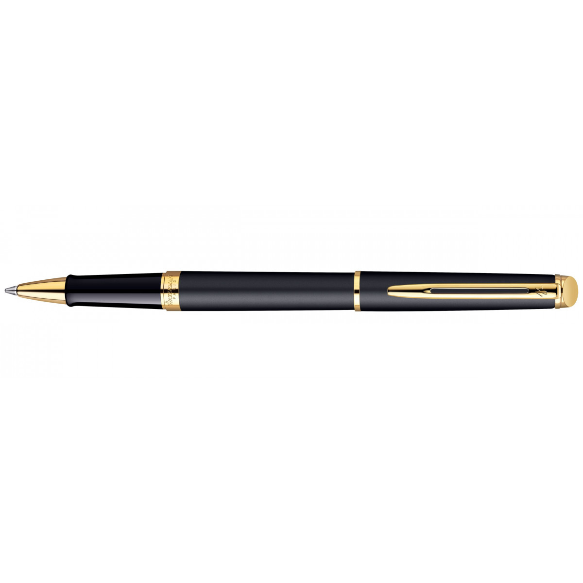 Ручка-роллер Waterman Hemisphere Matt Black GT, S0920750 Ручка-роллер Waterman Hemisphere Matt Black GT, артикул S0920750. Фото 1
