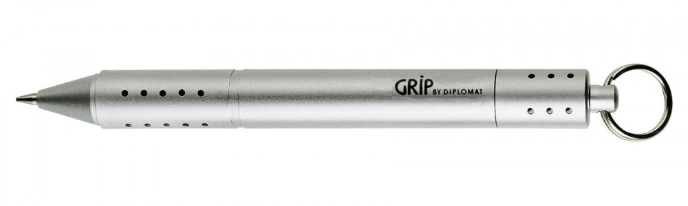 Шариковая ручка Diplomat Spacetec Grip Matt Chrome, артикул D90128042. Фото 1