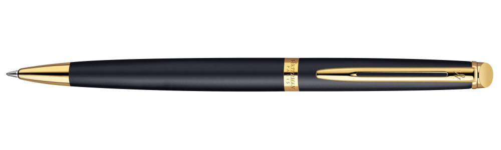 Шариковая ручка Waterman Hemisphere Matt Black GT, артикул S0920770. Фото 1