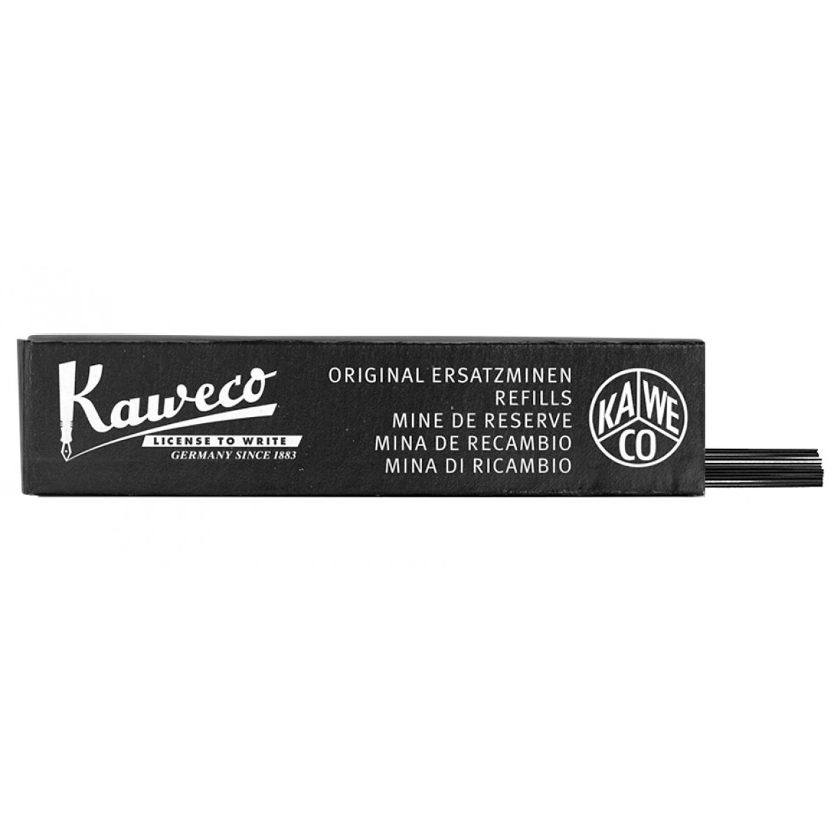 Грифели (12 шт) для механических карандашей Kaweco HB 0,7 мм, 10000286 Грифели (12 шт) для механических карандашей Kaweco HB 0,7 мм, артикул 10000286. Фото 1