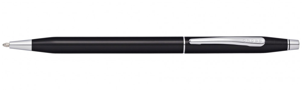 Шариковая ручка Cross Century Classic Black Lacquer CT, артикул AT0082-77. Фото 1