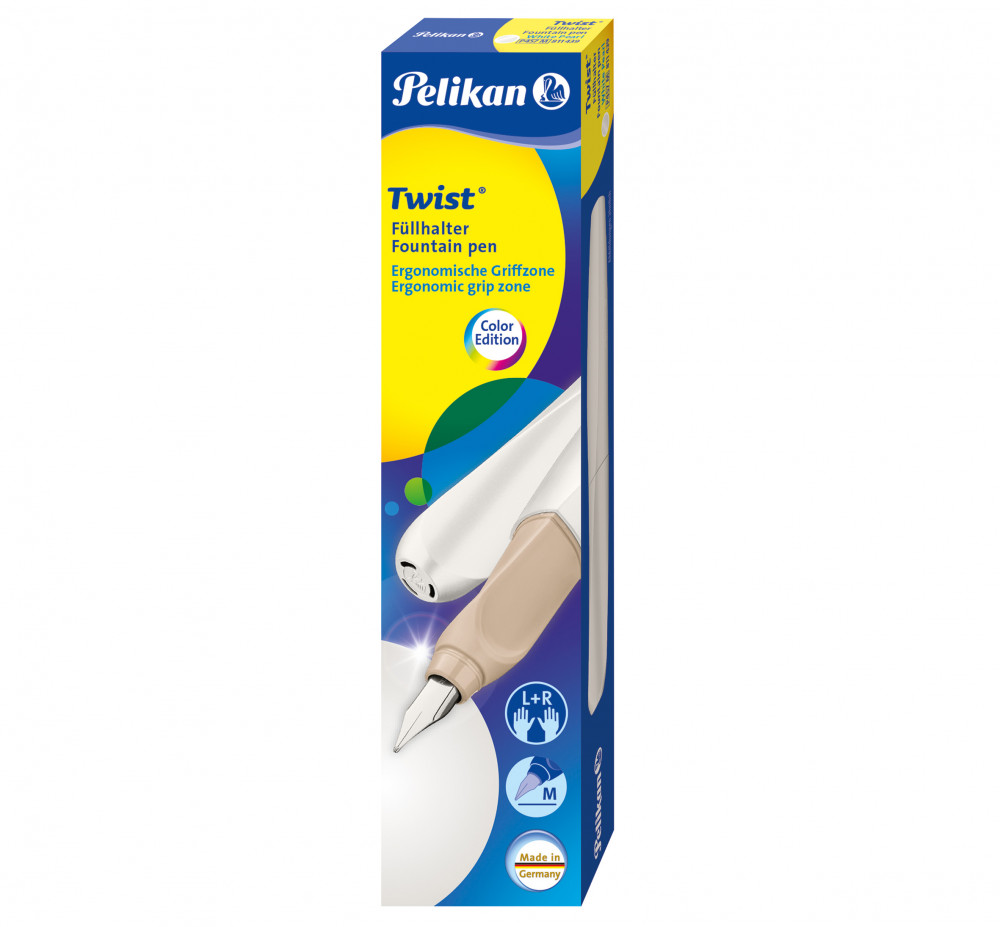 Перьевая ручка Pelikan Twist White Pearl, артикул PL811439. Фото 5