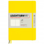 Записная книжка Leuchtturm Medium A5 Lemon мягкая обложка 123 стр