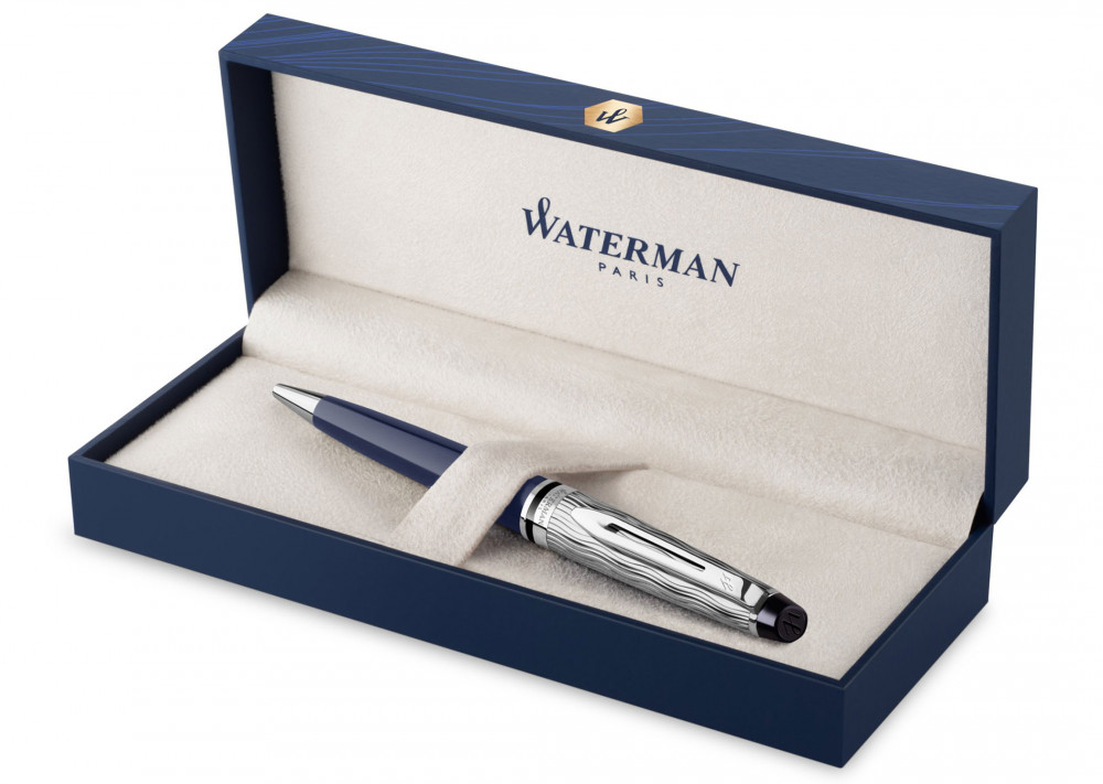 Шариковая ручка Waterman Expert L'Essence du Bleu, артикул 2166466. Фото 3