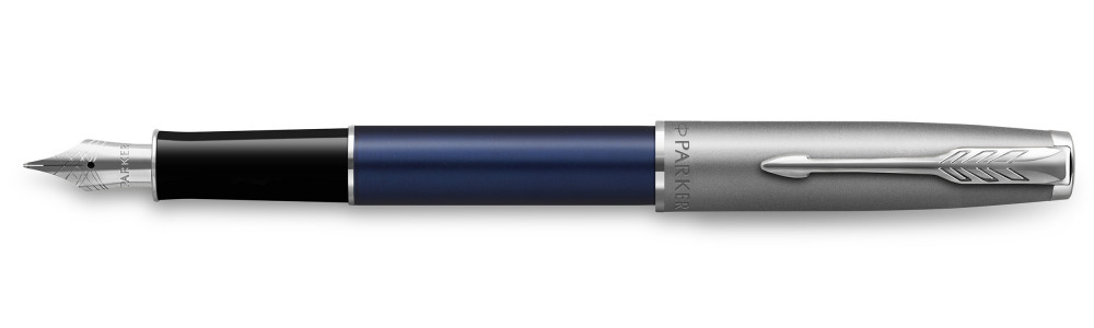 Перьевая ручка Parker Sonnet Entry Metal & Blue Lacquer, артикул 2146747. Фото 1